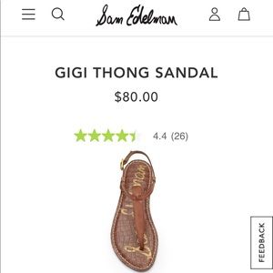 Sam Edelman GiGi thong sandal